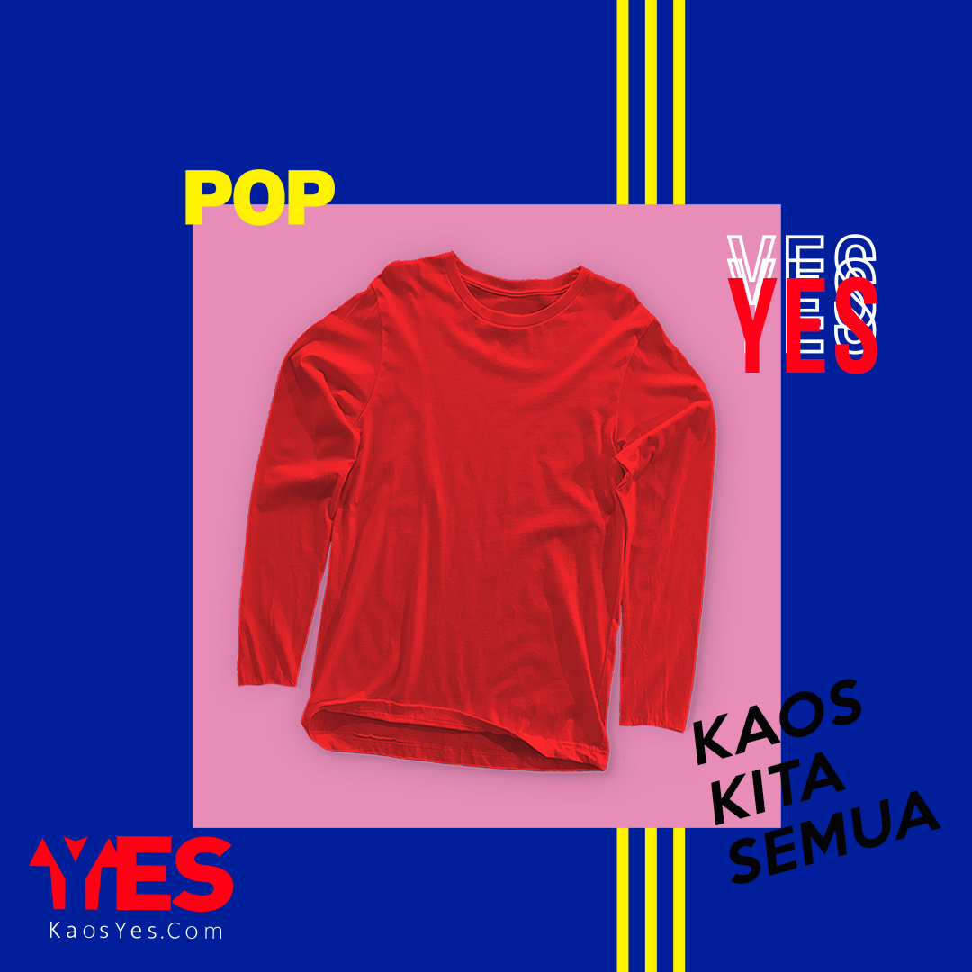 kaos lengan panjang